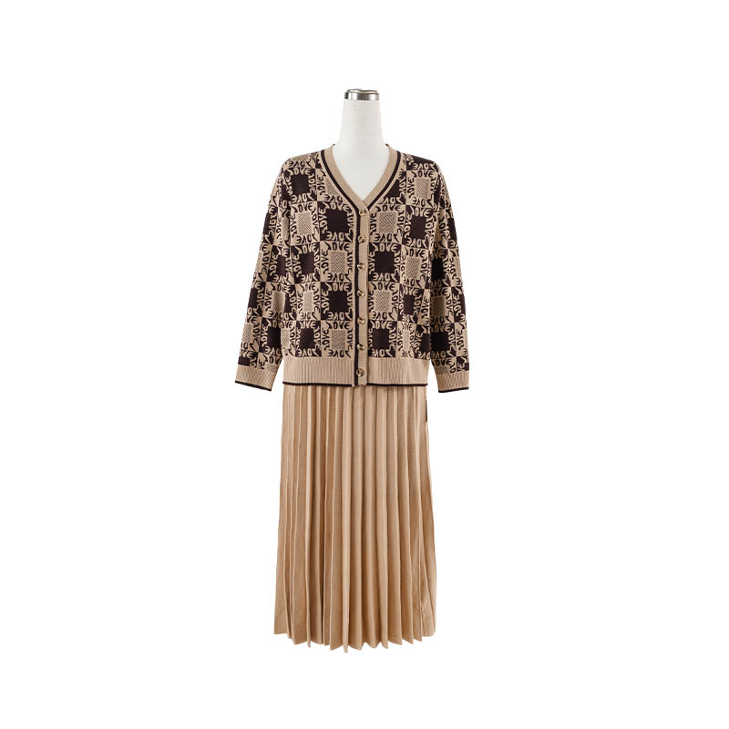 Women's V-Neck Long-Sleeved Cardigan